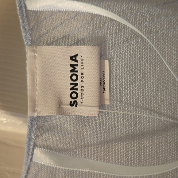 SONOMA BRAND WOMENS LIGHT BLUE WRAP OR COVERUP ONE SIZE FITS MOST - Picture 6 of 9